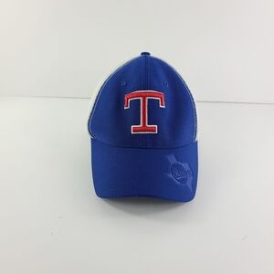 Cooperstown collection Texas Rangers Hat MLB Baseball  Blue Red Dads Hat S/M